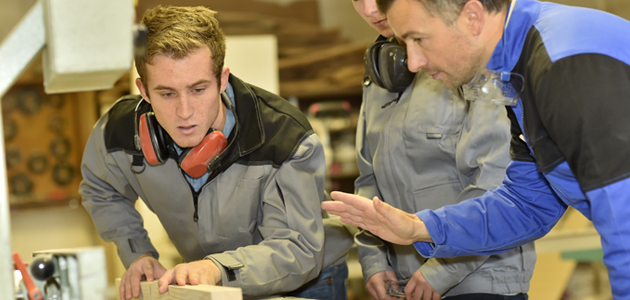 Des lauriers pour l'apprenti charpentier